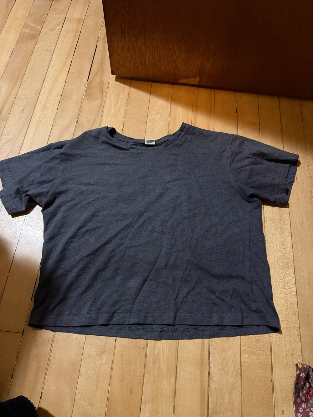 Bridge & Burn boxy hemp shirt
